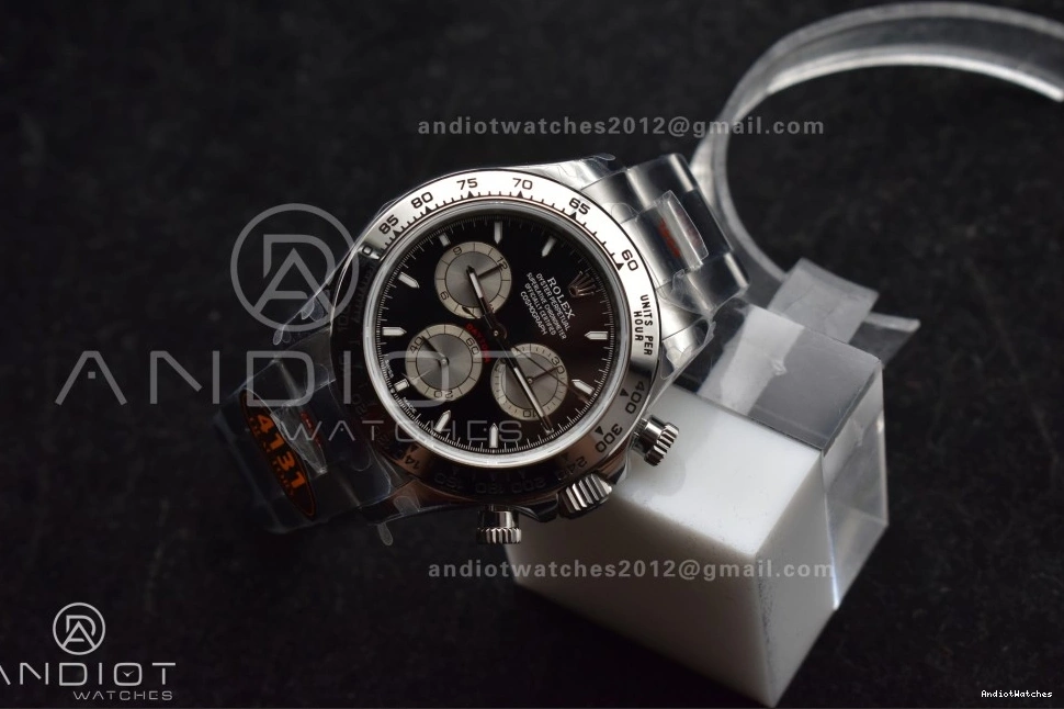 Classic Bracelet V 126509 Edition QF 1:1 Silver SH4131 on Daytona 794 Black SS Best Dial 0815